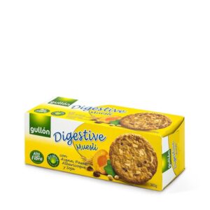 Digestive Biscuit complet avez avoine au soja caramelisé, raisins secs et abricots