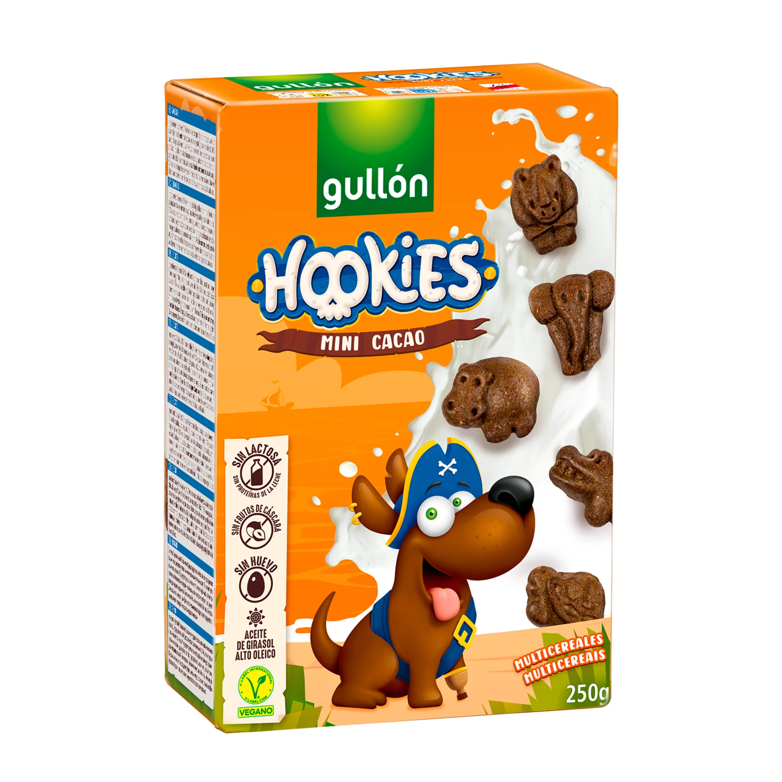 Galletas para niños Gullon Hookies Mini Cacao