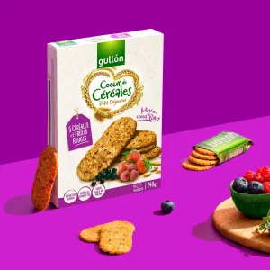 5 céréales et fruits rouges 240g